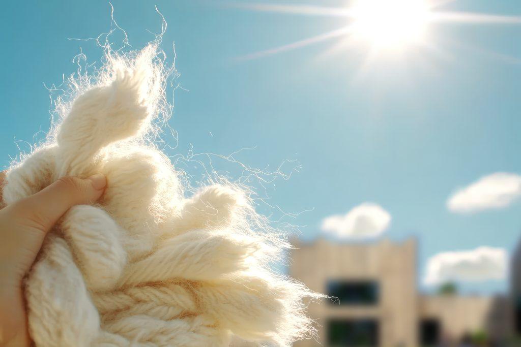 In de winter, wanneer het buiten koud is, grijpen mensen al duizenden jaren naar warme materialen zoals wol. Tijdens deze workshop ontdek je hoe je van ruwe schapenwol iets stevigs en zachts maakt: precies wat mensen in midwinter nodig hadden voor kleding, dekens en bescherming tegen de kou.
Je leert hoe je wol met de hand spint én hoe je vilt maakt; een eeuwenoude techniek waarbij wolvezels samenklitten tot een warme, stevige stof. Maak je eigen sneeuwpopje of winterbloem van vilt. We werken met wol van de schapen van Steede Hoge Woerd en vertellen hoe belangrijk textiel was voor de bewoners van het castellum dat hier ooit stond.
Een winterse, creatieve en leerzame activiteit voor kinderen vanaf 5 jaar én hun (groot)ouders.